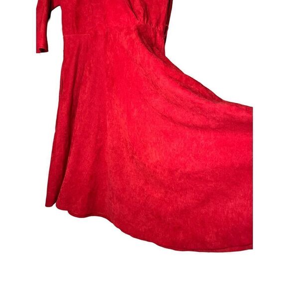 Vintage Sabino 80’s Red Maxi Dress - Picture 4 of 12